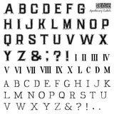 Iron Orchid Design Stamp - Apothecary Labels