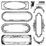 Iron Orchid Design Stamp - Apothecary Labels