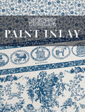 Iron Orchid Designs Paint Inlay - Delft Azure 12x16 Pad