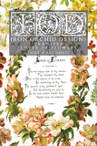 IOD Transfer - Lover of Flowers 8x12 Pad