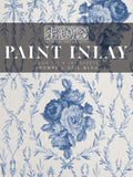 Iron Orchid Designs Paint Inlay - Trompe l'oriel Blue 12 x 16 Pad