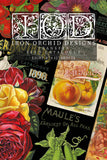 IOD Transfer - Seed Catalog 8x12 Pad