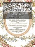 Iron Orchid Design  Transfer - The Botanist 12x16 Pad