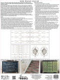 Iron Orchid Designs Paint Inlay - Trompe l'oeil laurel 12x16 Pad