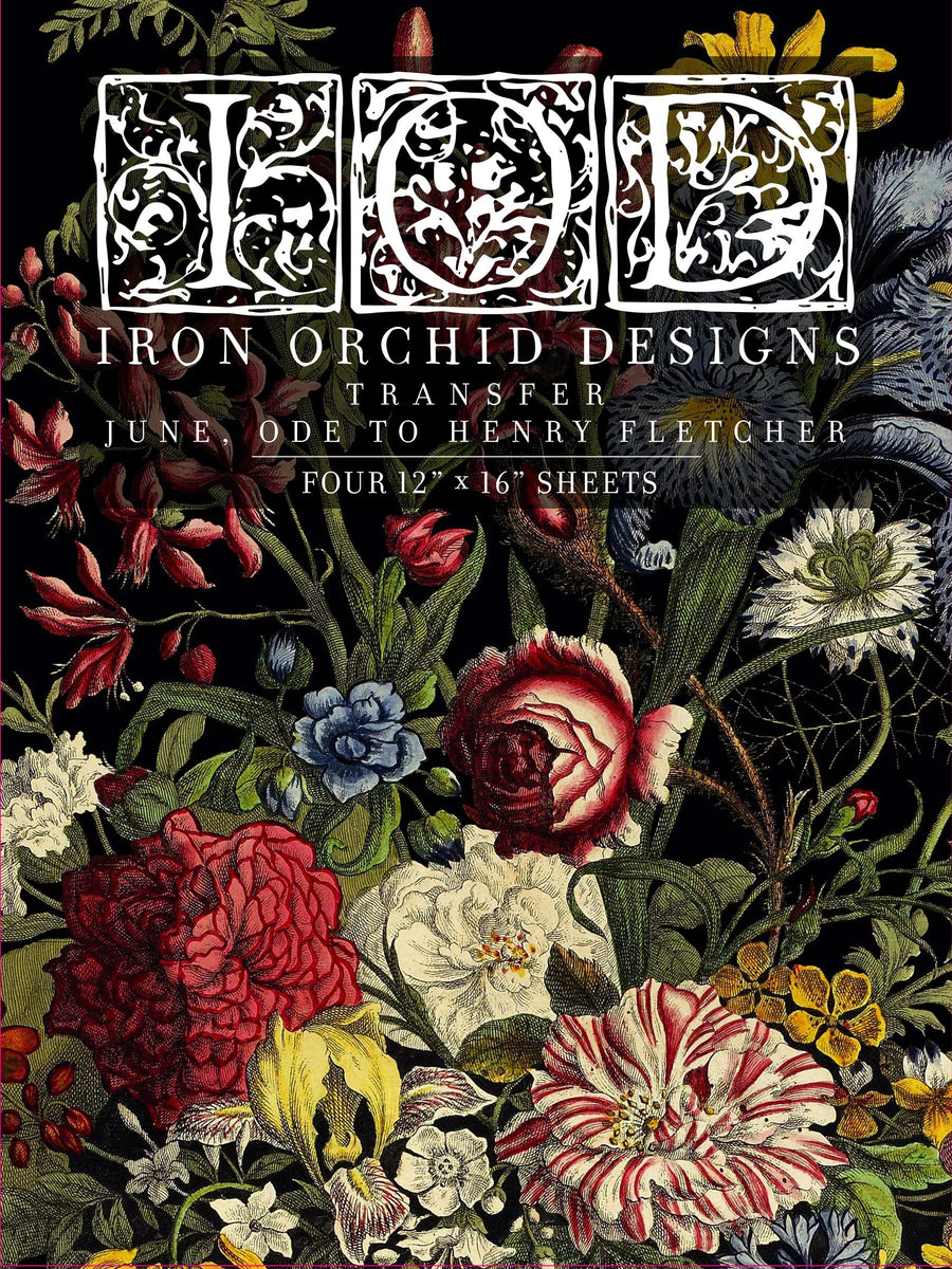 Iron Orchid Designs, Astoria IOD Transfer 12x16 Pad