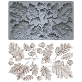 IOD Moulds - Oak Leaves & Acorns