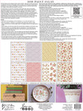 Iron Orchid Design Paint Inlay - Ditsy Blooms 12x16 Pad