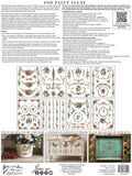 Iron Orchid Design Paint Inlay - LaFolie 12x16 Pad