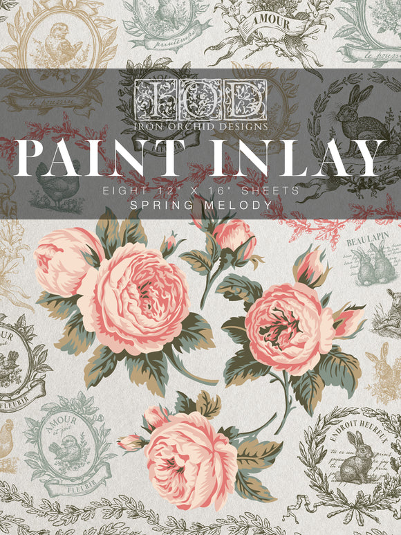 Iron Orchid Design Inlay - Spring Melody