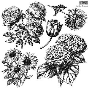 Iron Orchid Design Stamps - Garden Bouquet