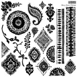 Iron Orchid Design Stamps - Mercy House Chitenge 12x12