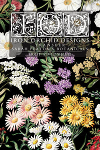 IOD Transfer - Sarah Featon's Botanicals 8x12 Pad