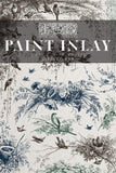 Iron Orchid Design Paint Inlay - Little Lark 8 x 12 Pad