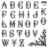 Iron Orchid Design Stamp - Dessins De Broderie -(Missing an X see note!!!!)
