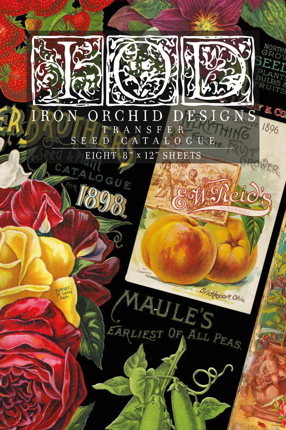 Iron Orchid Designs Transfer - Seed Catalog