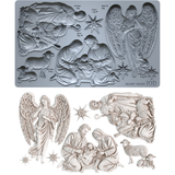 Iron Orchid Design Moulds -Silent Night 6x10