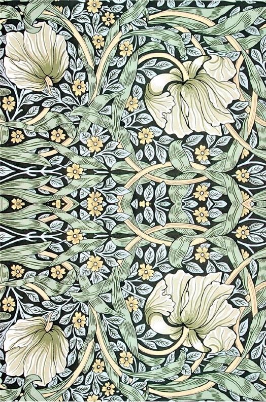 Roycycled Decoupage Paper - Art Nouveau Floral -Retired