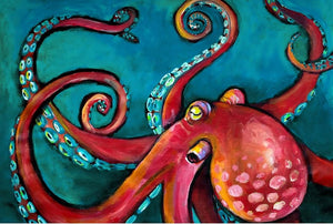 Roycycled Decoupage Paper - Octopus