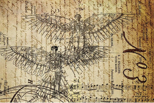 Roycycled Decoupage Paper - Dreams of Flight-1