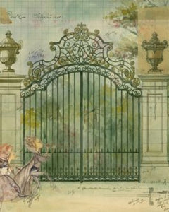 Roycycled Decoupage Paper - Fairy Gate