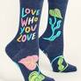 BQ Love Who You Love Crew Socks